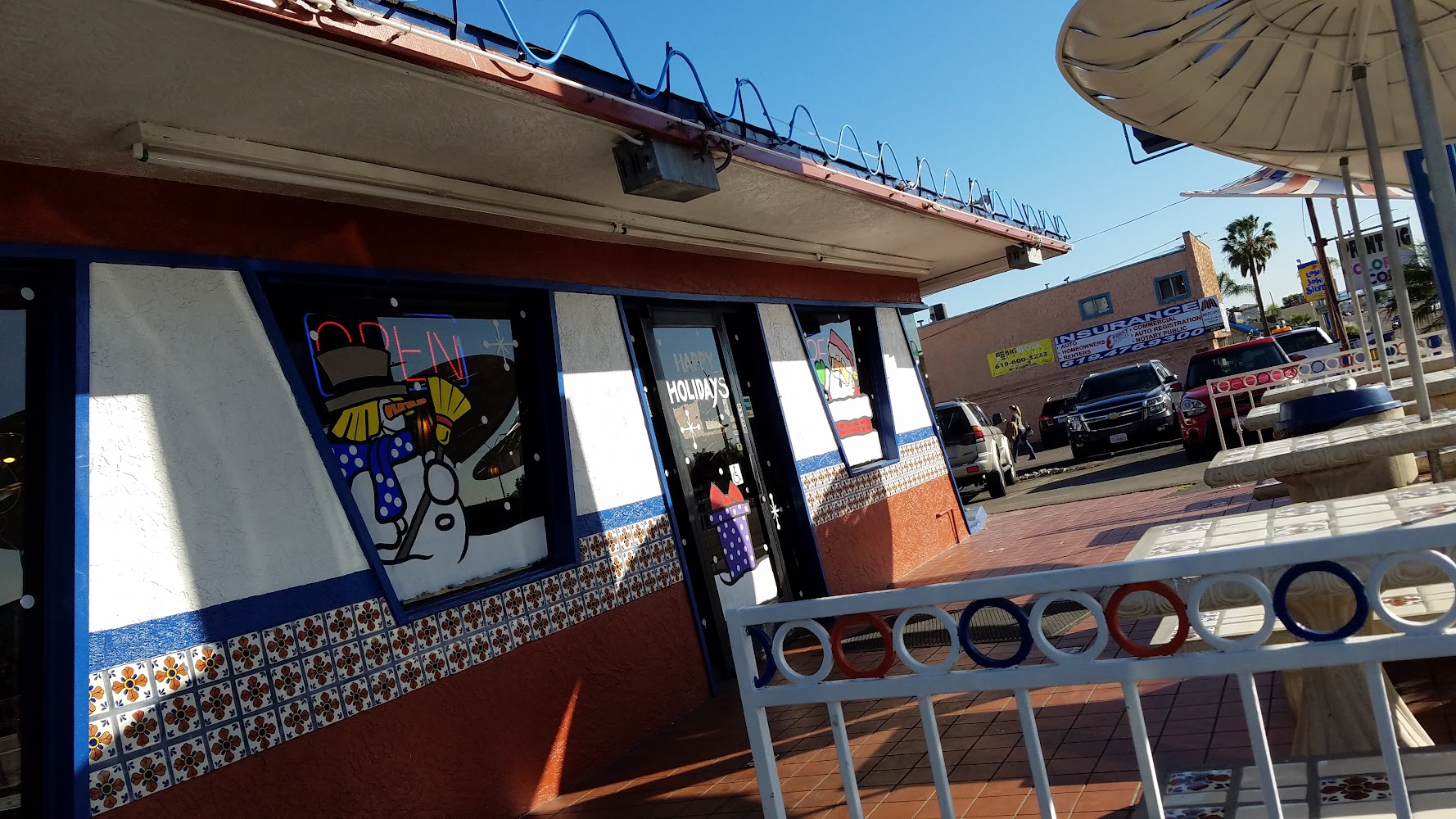 Los Pancho's Taco Shop in Chula Vista, California