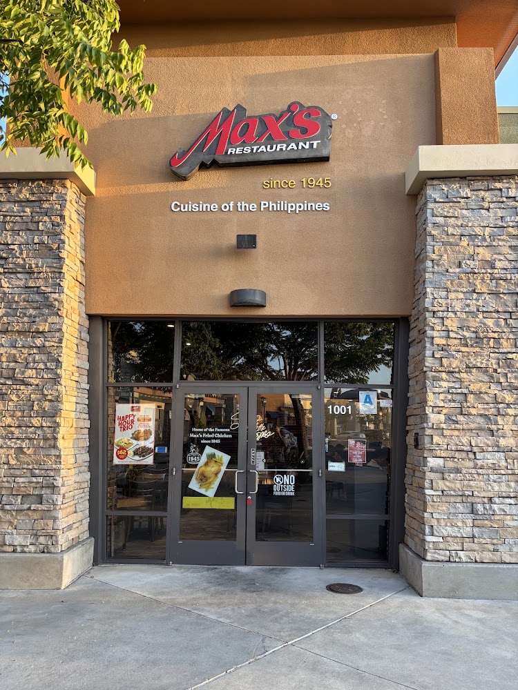 Max's Restaurant Chula Vista, Cuisine of the Philippines in Chula Vista, California